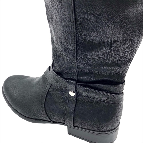 LifeStride Xtrovert Riding Boots, Black, Sz 8.5 - Picture 10 of 13